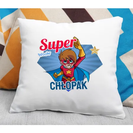 Poduszka dla CHŁOPAKA Super chłopak